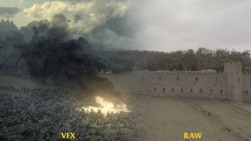 Before & After VFX.